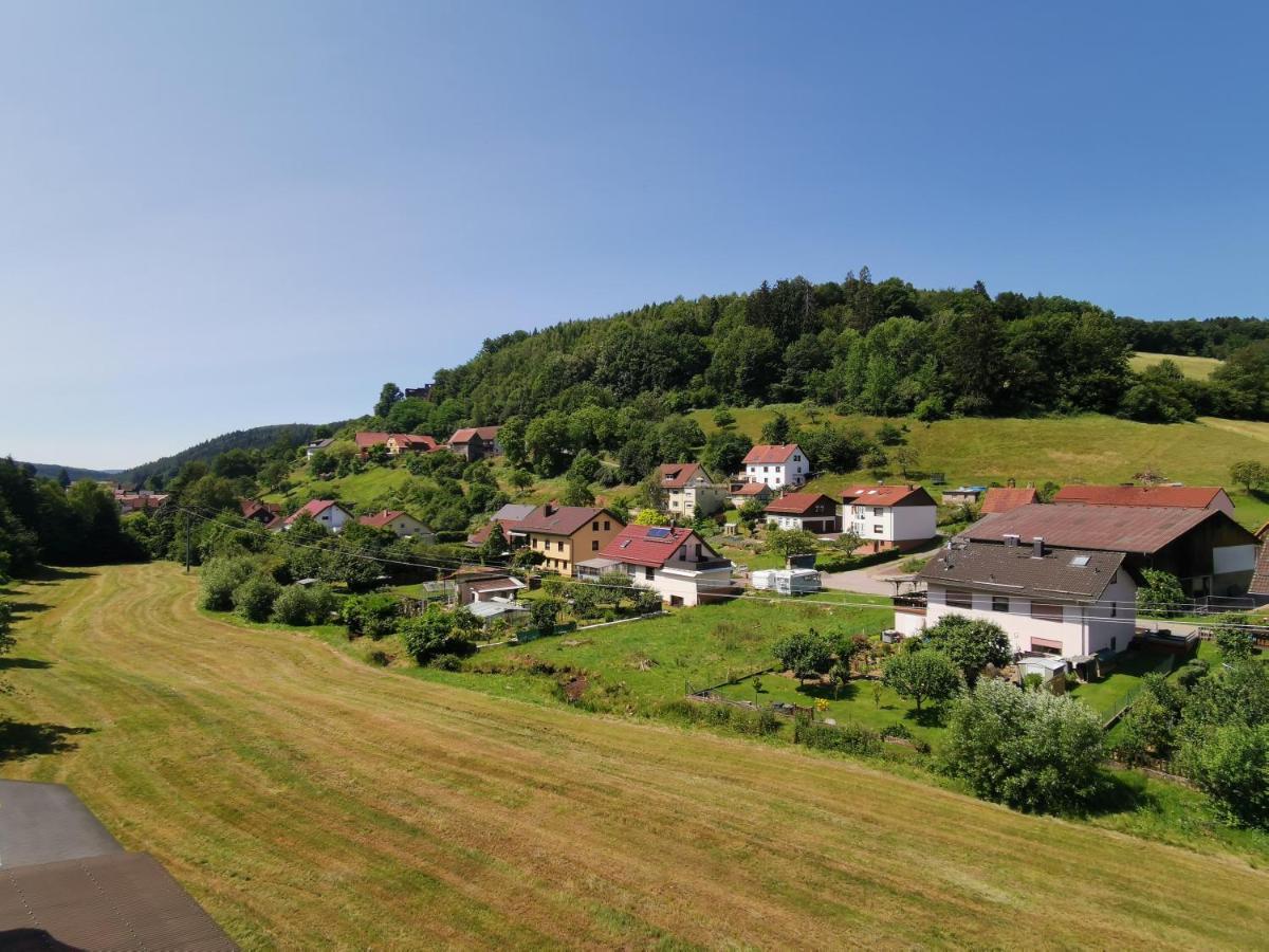 Hotel Gruener Baum Mit Restaurant & Wellness Oberzent Exteriör bild