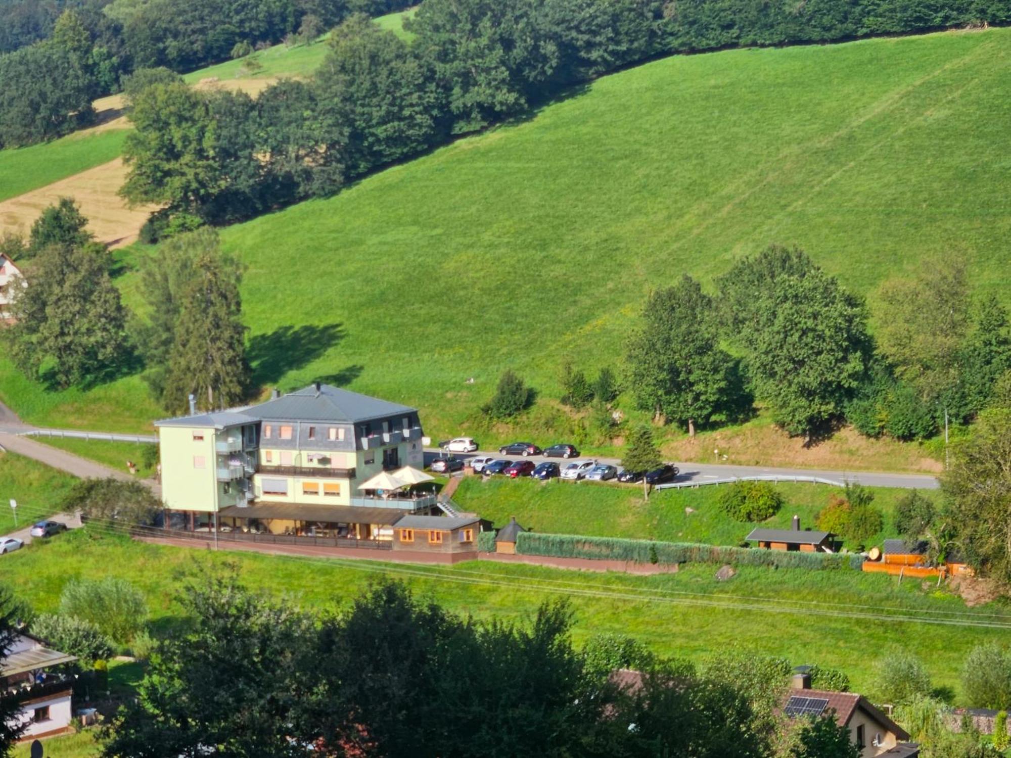 Hotel Gruener Baum Mit Restaurant & Wellness Oberzent Exteriör bild